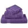 vidaXL Toalhas de banho premium SOLUND 10 pcs 70x140 cm 600 gsm roxo