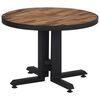vidaXL Mesa de centro redonda &Oslash;55x40 cm teca recuperada maci&ccedil;a