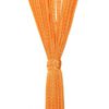 vidaXL Cortinas de fios 2 pcs 140x250 cm laranja