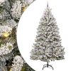 vidaXL &Aacute;rvore de Natal Artificial 270 cm 300 LED Branco quente