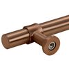 vidaXL Puxadores para m&oacute;veis 5 pcs 320 mm a&ccedil;o inoxid&aacute;vel bronze