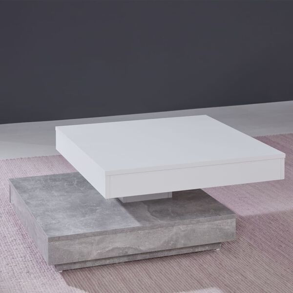 Trendteam Mesa de cento Universal CT-119 bet&atilde;o cinzento e branco