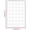 vidaXL Edredom de Inverno Prateado 140 x 200 cm Cetim e Microfibra
