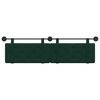 vidaXL Cabeceira Suspensa Verde Escuro 190 x 55 x 5 cm Veludo