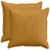 vidaXL Capa almofada 2 unid. HOUTEN Amarelo 60 x 60 cm cord&atilde;o