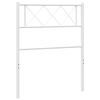 vidaXL Cabeceira de substitui&ccedil;&atilde;o 100 cm metal branco