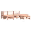 vidaXL 6 pcs conjunto lounge de jardim madeira de douglas maci&ccedil;a