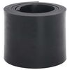 vidaXL Borda de borracha para limpa-neves 150x15x1 cm preto