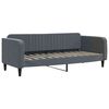vidaXL Sof&aacute;-cama 90x190 cm veludo cinzento-escuro