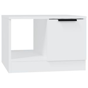 vidaXL Mesa de centro 50x50x36 cm derivados de madeira branco