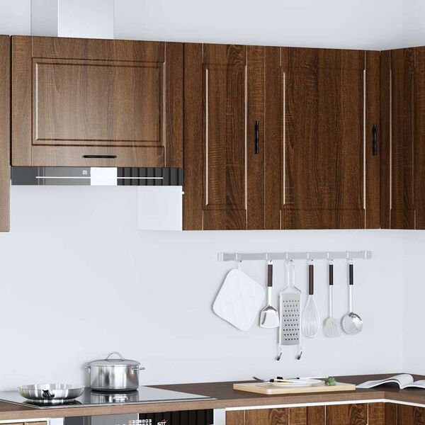 vidaXL Arm&aacute;rio de parede para cozinha&nbsp;Porto madeira carvalho castanho