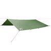 vidaXL Lona de campismo 400x294 cm imperme&aacute;vel verde