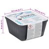 vidaXL Absorventes de humidade com sacos de recarga 4 unidades 450 g