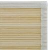 Tapete retangular bambu 150 x 200 cm natural