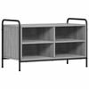 vidaXL Gabinete para TV 140 x 39,5 x 50 cm Sonoma cinzento
