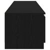 vidaXL Gabinete para TV Carvalho Preto 140 x 38,5 x 36 cm