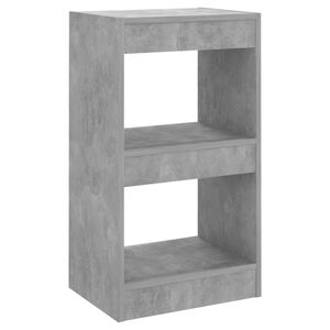 vidaXL Estante/divis&oacute;ria 40x30x72 cm cor cinzento cimento
