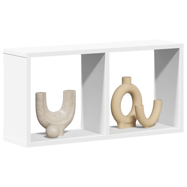 vidaXL Arm&aacute;rio parede 60x16x30 cm derivados de madeira branco