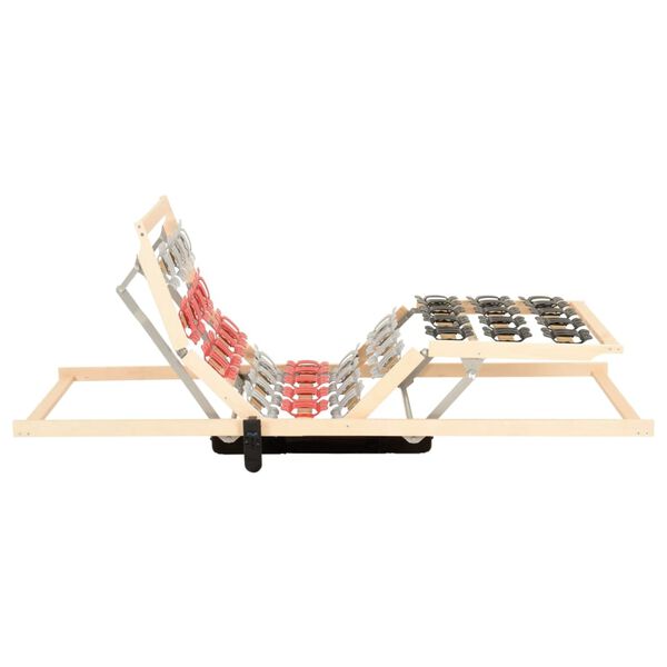 vidaXL Cama c/ motor el&eacute;trico e cabeceira/p&eacute;s ajust&aacute;veis 90x200 cm