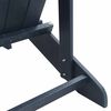 vidaXL Cadeira Adirondack Azul Marinho 82 x 74 x 92 cm HDPE