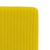 vidaXL Cadeiras de jantar 2 pcs veludo amarelo
