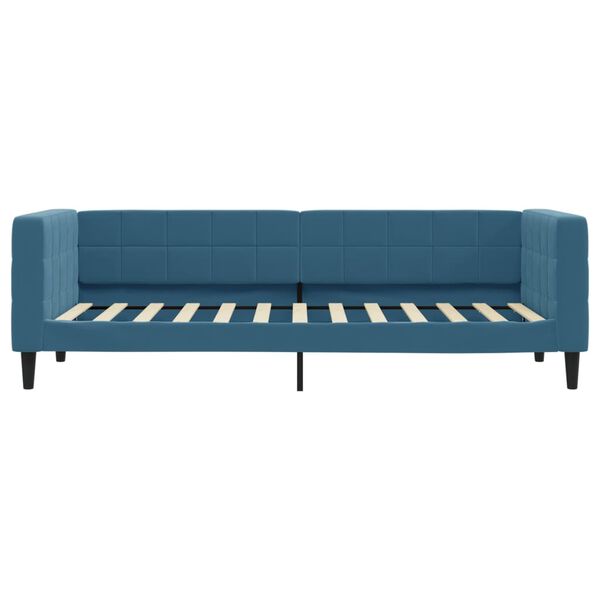 vidaXL Sof&aacute;-cama 80x200 cm veludo azul