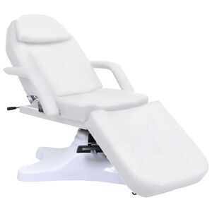 vidaXL Mesa de massagens 180x62x(86,5-118) cm branco