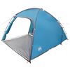 vidaXL Barraca Cabana com telhado Azul 370 x 230 x 185 cm tafet&aacute;