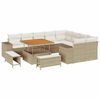 vidaXL Conjunto de Sof&aacute; de Jardim 12 unid. 9-N&uacute;mero de lugares