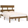 vidaXL Estrutura de cama super king 180x200 cm madeira castanho-mel