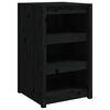 vidaXL Arm&aacute;rio de cozinha p/ exterior MEPPEL 55x55x92 cm pinho maci&ccedil;o preto