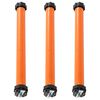 vidaXL Motores tubulares 3 pcs 40 Nm