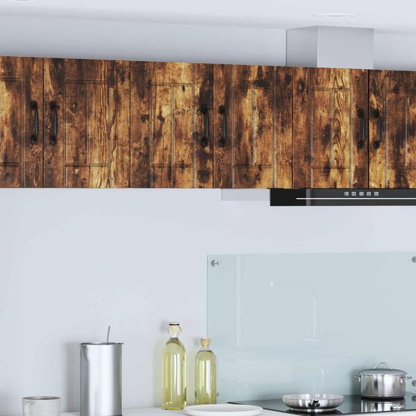 vidaXL Arm&aacute;rio de Cozinha Carvalho Defumado 30 x 31 x 40 cm