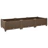 vidaXL Canteiro elevado 120x40x23 cm polipropileno