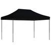 vidaXL Tenda de Festa 279 x 410 x 315 cm Preto Tecido Oxford