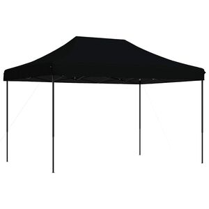 vidaXL Tenda de Festa 279 x 410 x 315 cm Preto Tecido Oxford