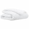 vidaXL Edredom 2-em-1 200 x 140 x 10 cm Inverno Poli&eacute;ster Branco