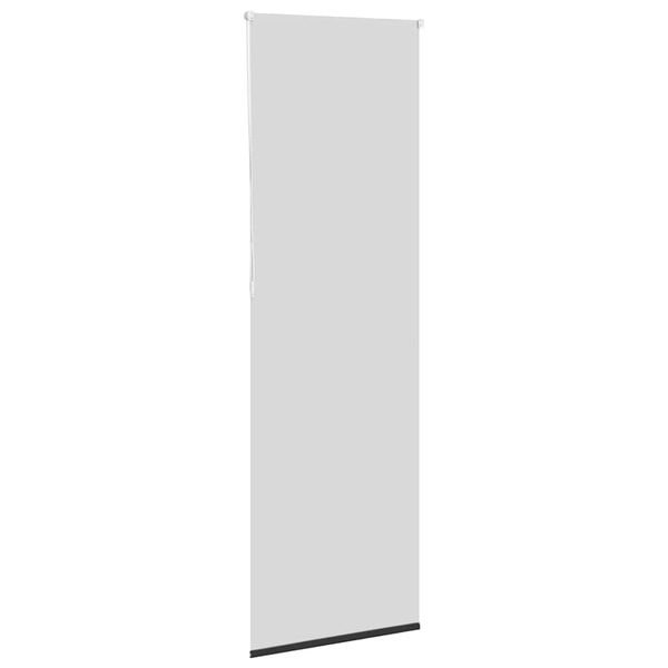 vidaXL Persiana de enrolar 80x210 cm largura tecido 75,7 cm poli&eacute;ster