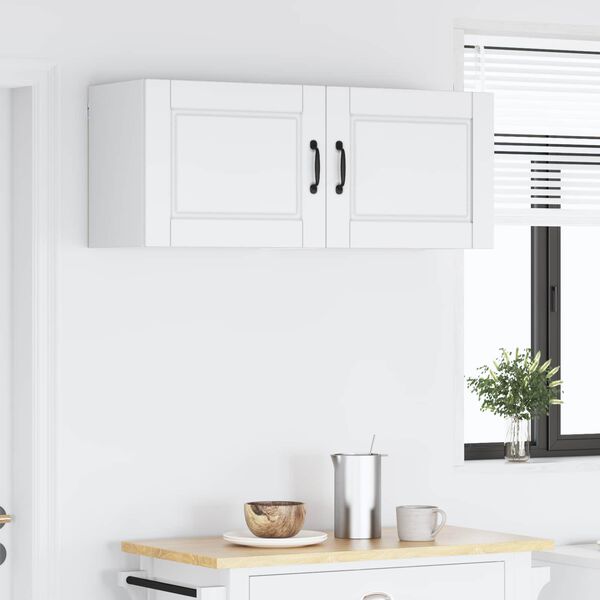 vidaXL Arm&aacute;rio de Cozinha com prateleira 2 pcs Branco 50 x 31 x 40 cm