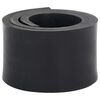 vidaXL Borda de borracha para arado de neve preto 100x8x1 cm