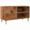 vidaXL Arm&aacute;rio p/ discos 84,5x38x48 cm derivados madeira madeira velha