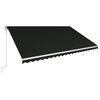 vidaXL Toldo retr&aacute;til autom&aacute;tico 500x300 cm antracite