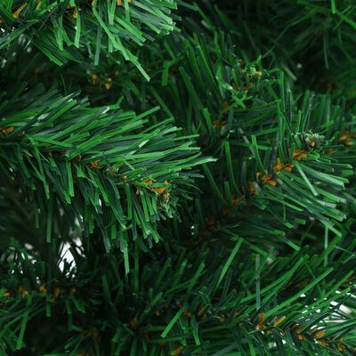 vidaXL Árvore de Natal artificial pré-iluminada + bolas 380 ramos