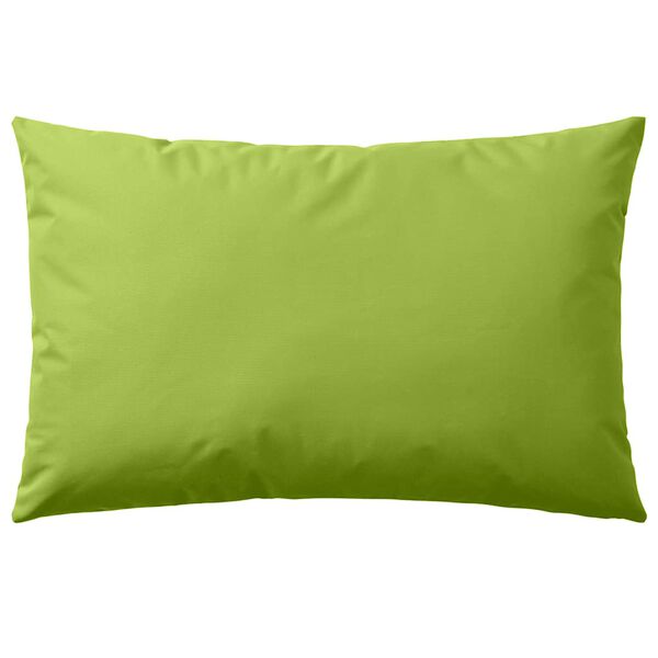 vidaXL Almofadas para exterior 2 pcs 60x40 cm verde ma&ccedil;&atilde;