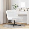 vidaXL Cadeira girat&oacute;ria Branco 63 x 75 x 76 cm PU