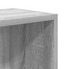 vidaXL Estante 31x24x52 cm derivados de madeira cinzento sonoma
