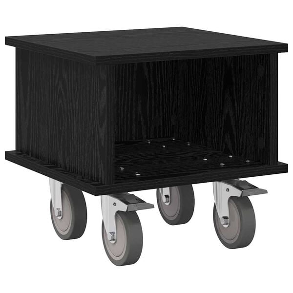 vidaXL Suporte para TV Carvalho Preto 37 x 35 x 35 cm