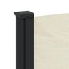 vidaXL Toldo lateral retr&aacute;til 100x500 cm cor creme