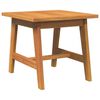 vidaXL Mesa Lateral &Oacute;leo Natural 45 x 45 x 40 cm