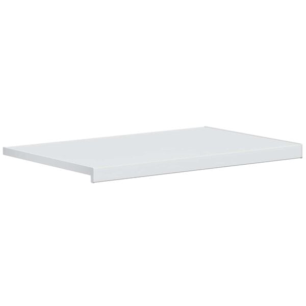 vidaXL Soleira de Janela Branco 80 x 50 x 4,5 cm PVC